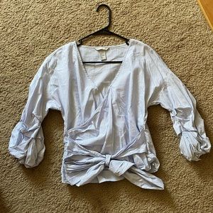 Wrap blouse